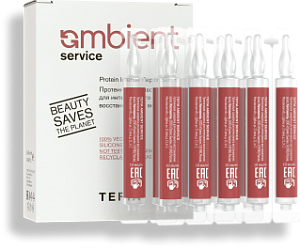 TEFIA | Протеиновая сыворотка для интенсивного восстановления волос в категории — Service, объем 10 шт*10 мл. Protein Intense Repair Serum.